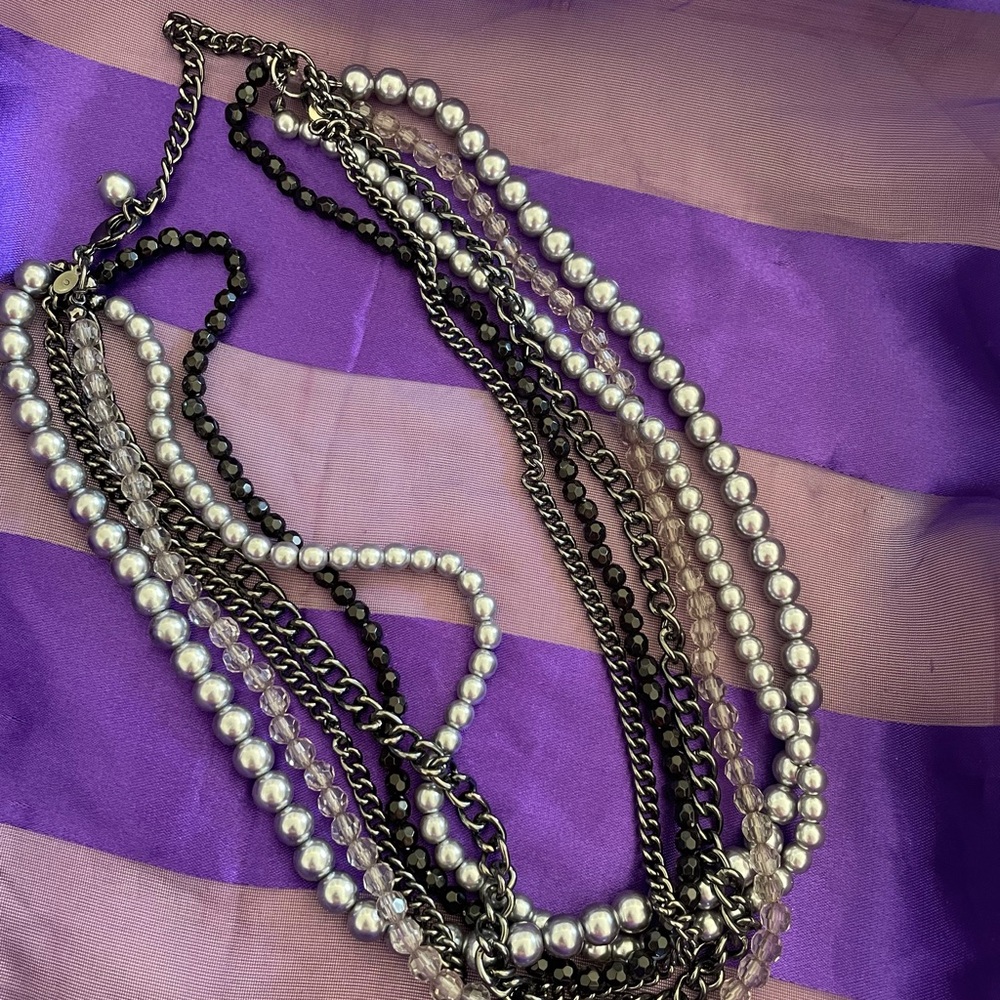 Premier Designs Silver and Gold Necklaces - Picture 4 of 9